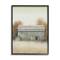 Stupell Industries Autumn Barn Doors Vintage Farm Landscape Framed Wall Art